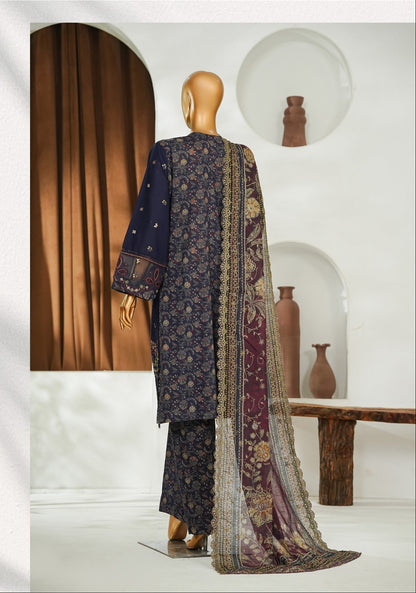 Bin Saeed | Stitch 3 Pc Luxury Embroidered Lawn Collection