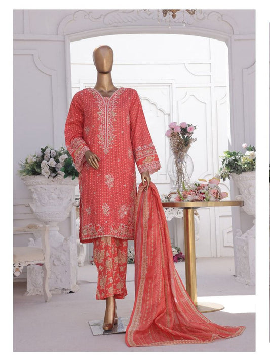 *Bin Saeed | Luxury Stitched 3PC Lawn Collection