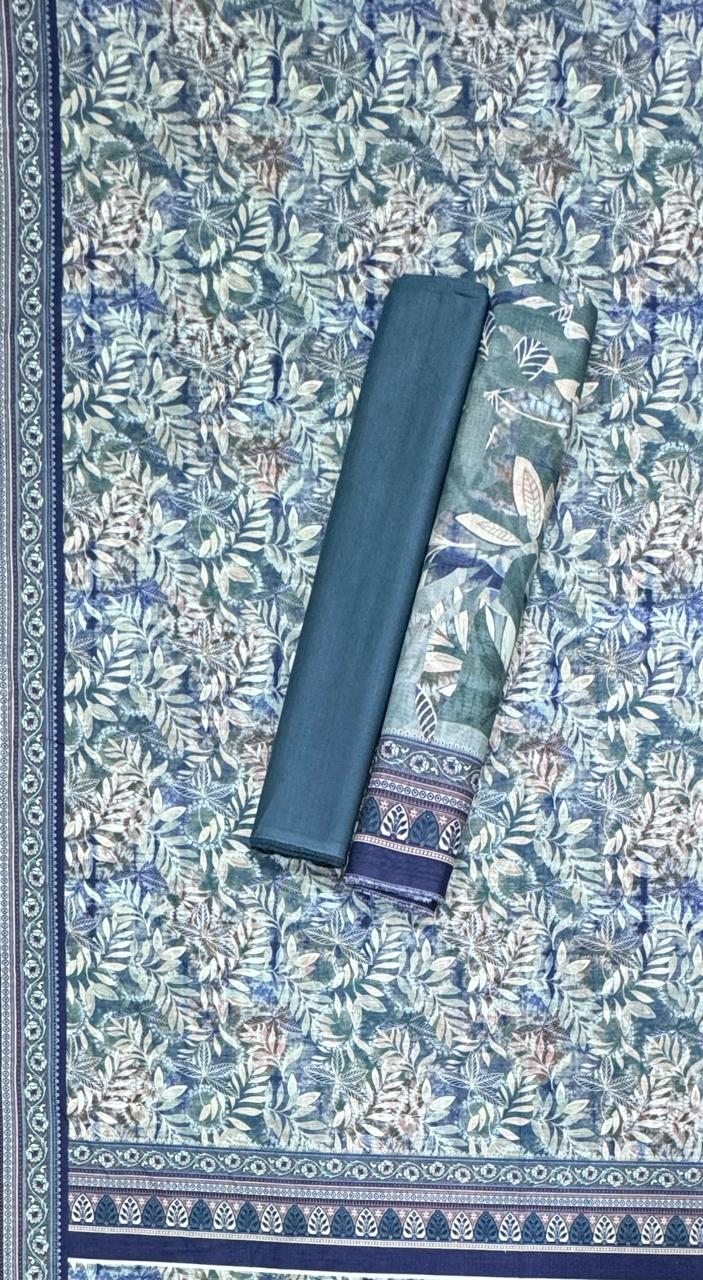 Bin Saeed | 3pc Unstitched Printed Khaddar Collection