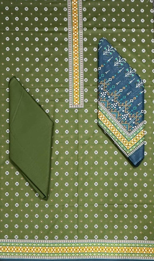 Bin Saeed | Unstitched 3pc Printed Cotton