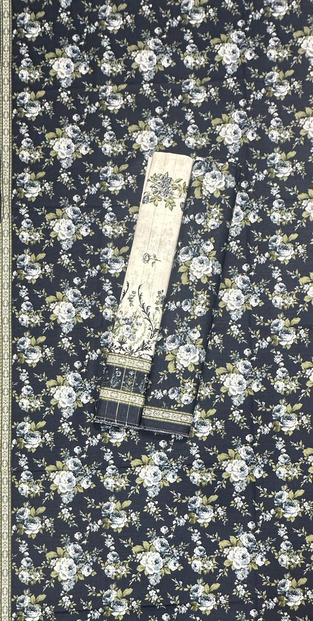 Bin Saeed | 3pc Unstitched Printed Khaddar Collection