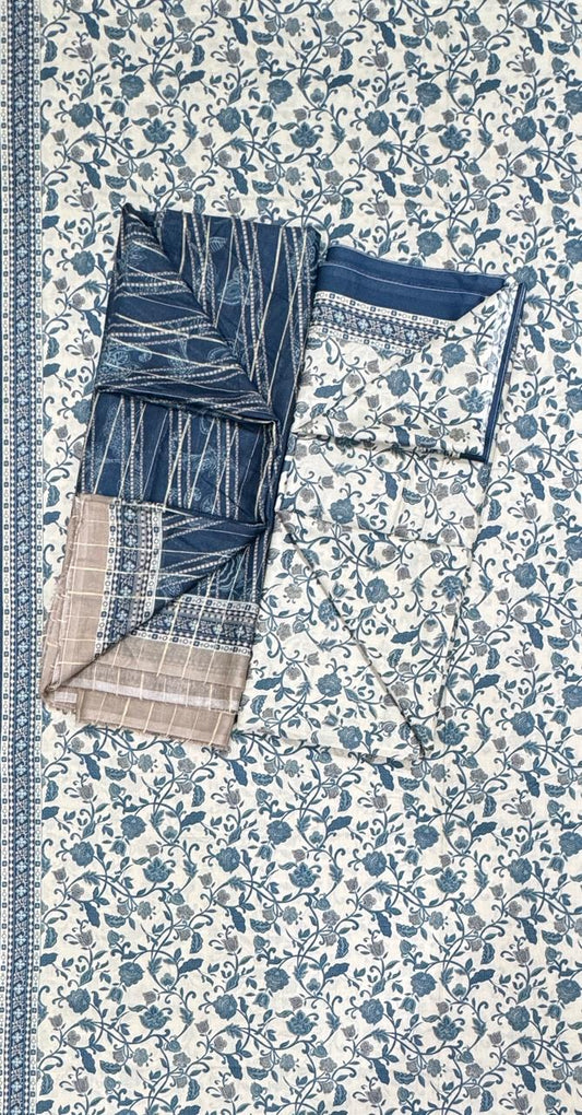 Bin Saeed | Unstitched 3pc Printed Cotton