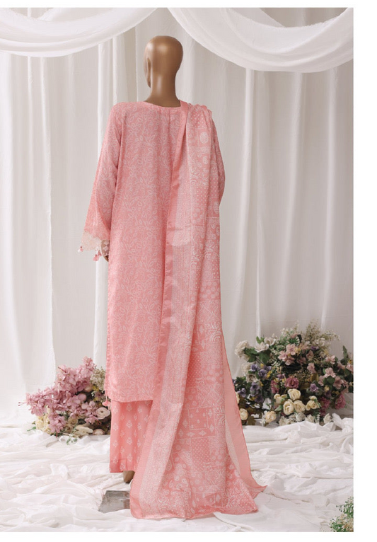 BIN SAEED | Exclusive Luxury Embroidered Viscose with Flapper — Stitched 3-Piece Collection