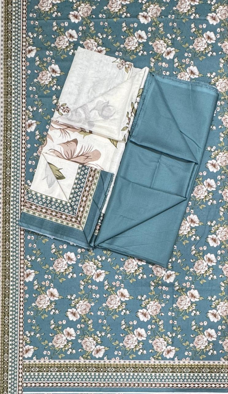 Bin Saeed | Unstitched 3pc Printed Cotton