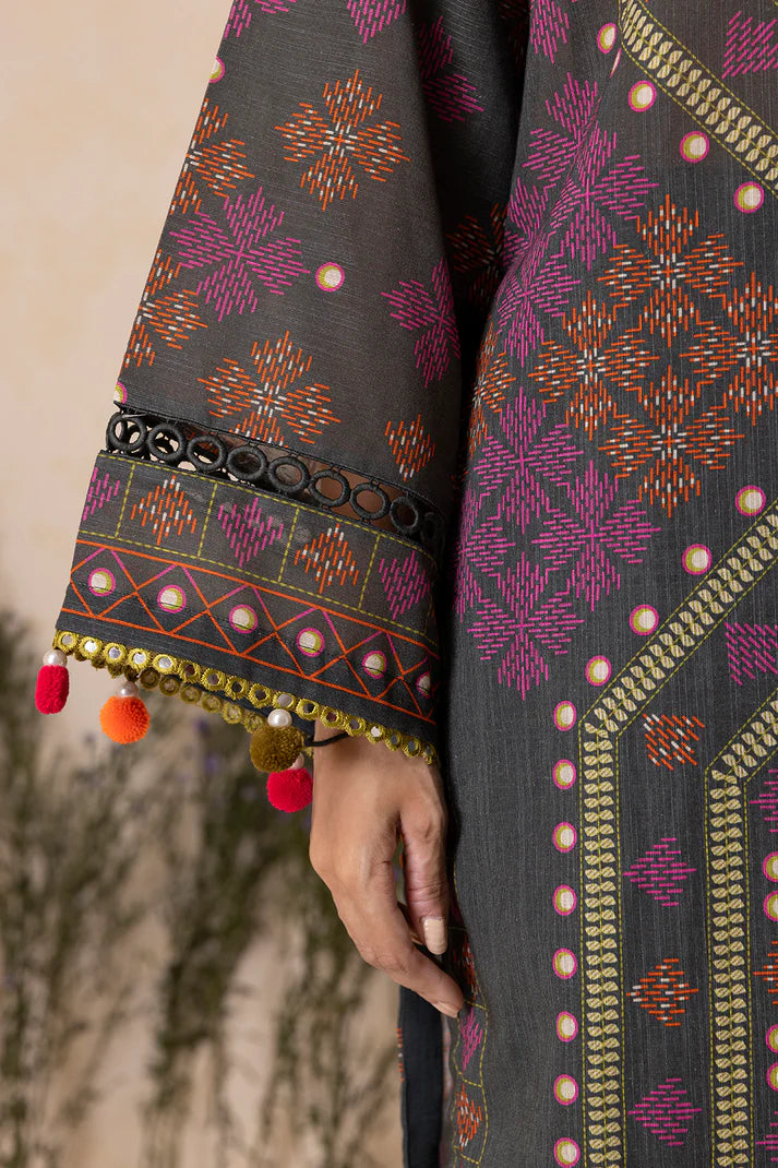 Zellbury | Unstitched 3 Pc Printed Printed Khaddar Collection
