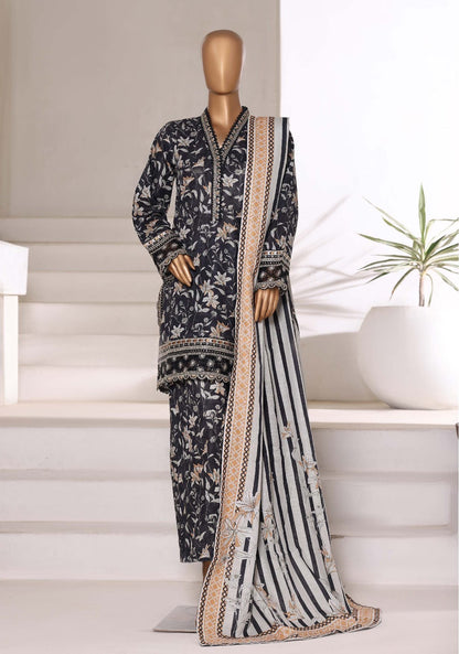 Sada Bahar | Stitched 3pc Malika Khaddar Embroidered Collection