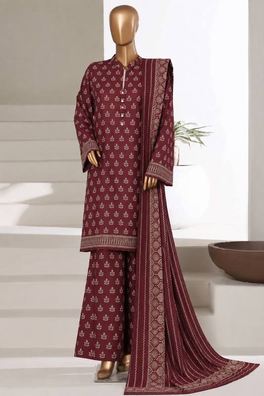 BIN SAEED | Stitch 3PC Printed Khaddar Collection – Premium Winter Collection