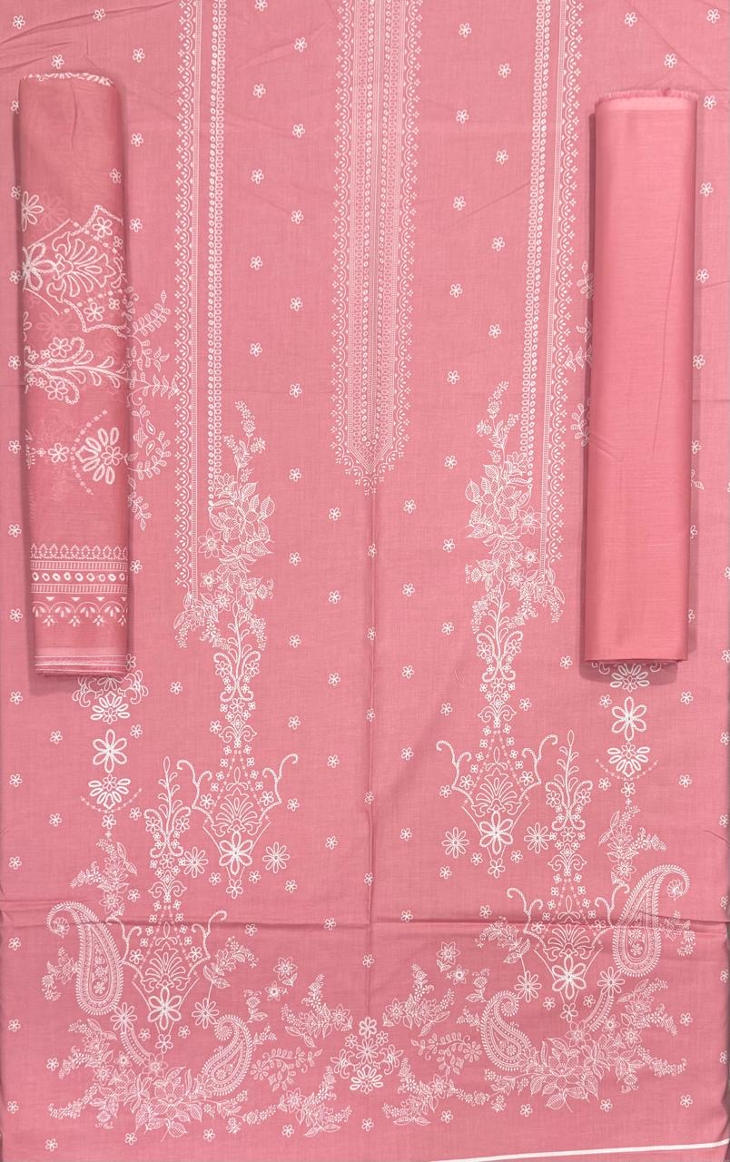 BIN SAEED Unstitched 3 Piece Printed Cotton Collection
