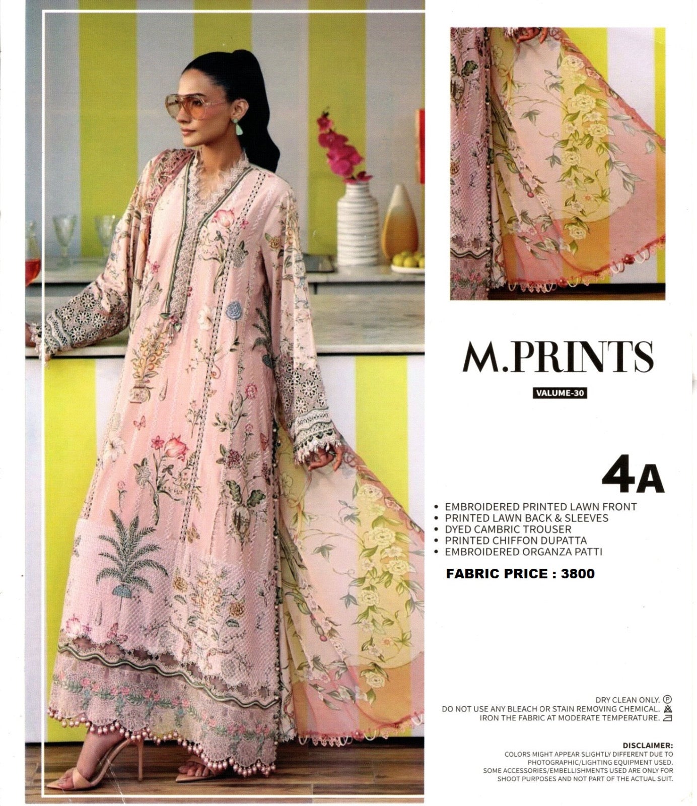 MARIA B | UNSTITCHED 
Embroidered Master Replica 3-Piece Collection