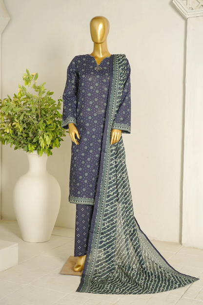 Bin Saeed Stitched 3 Pc Printed Lawn Collection