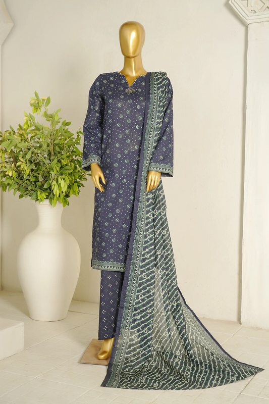 Bin Saeed Stitched 3 Pc Printed Lawn Collection