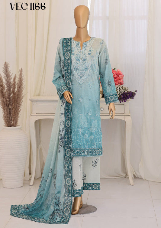 Virsa By HZ | Unstitched 3 Piece Embroidered Lawn Collection