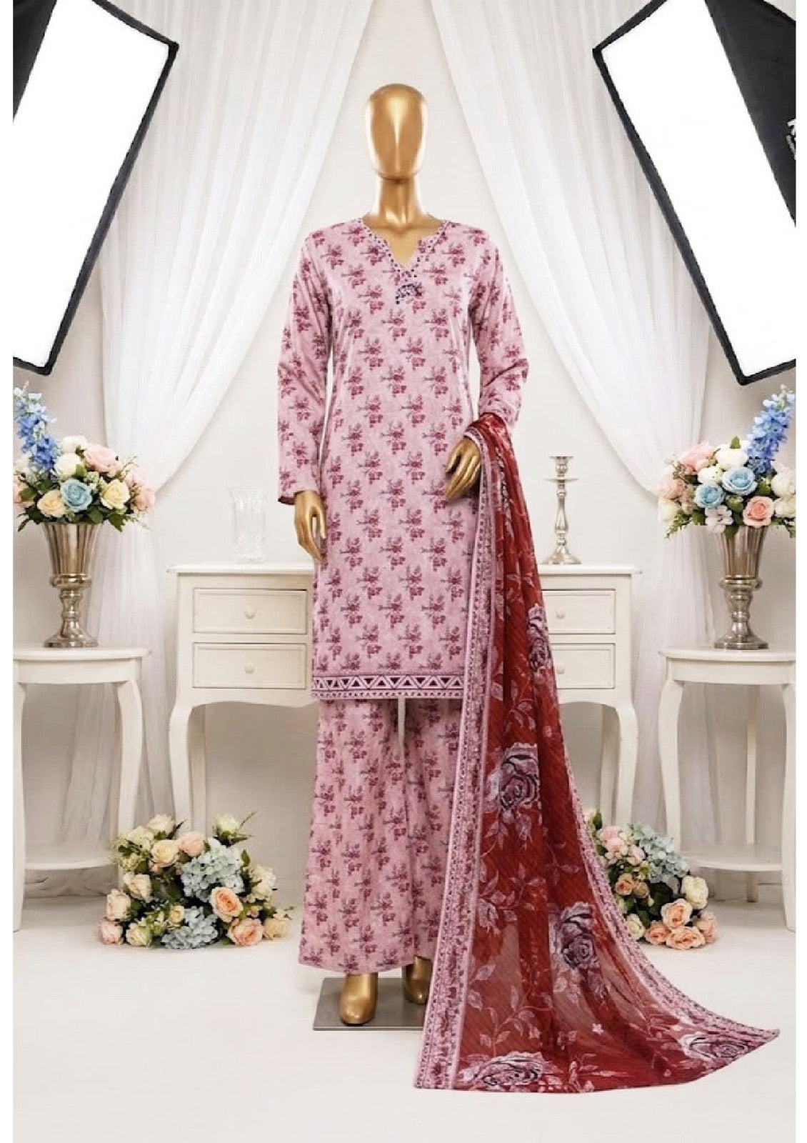 RIWAYAT | Stitched 3 Piece Printed Lawn Collection for Women