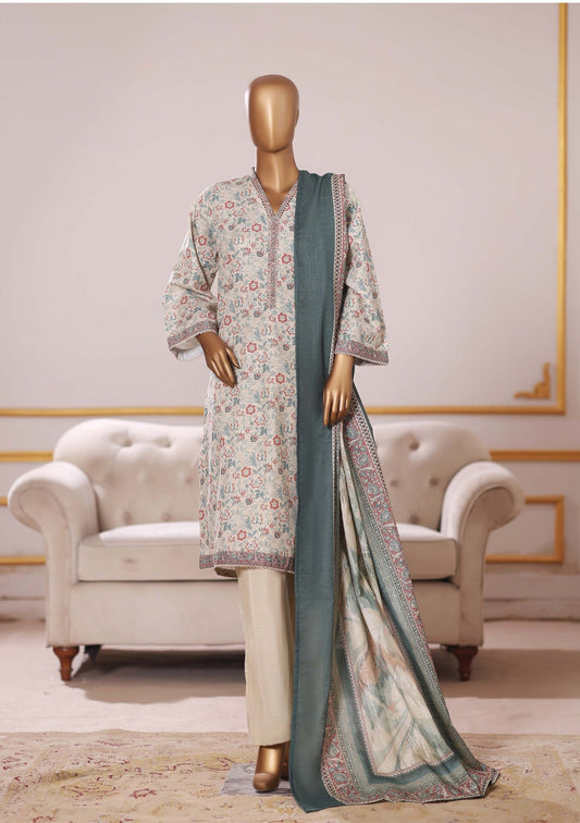 Bin Saeed | Stitch 3 pc Printed Khaddar Collection