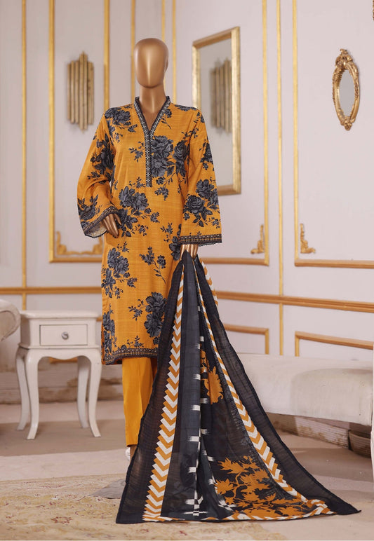 Bin Saeed | Stitch 3 pc Printed Khaddar Collection
