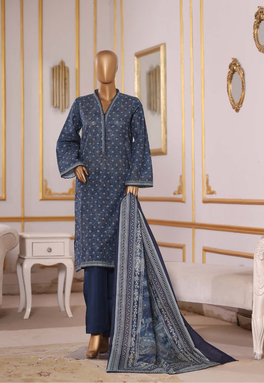 Bin Saeed | Stitch 3 pc Printed Khaddar Collection