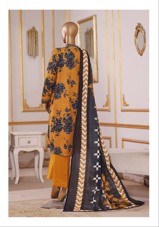 Bin Saeed | Stitch 3 pc Printed Khaddar Collection