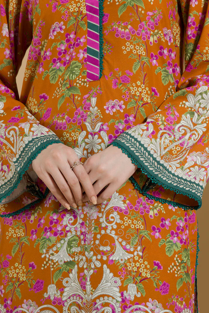 Zellbury | Unstitched 2-Piece Digital Printed Linen Collection