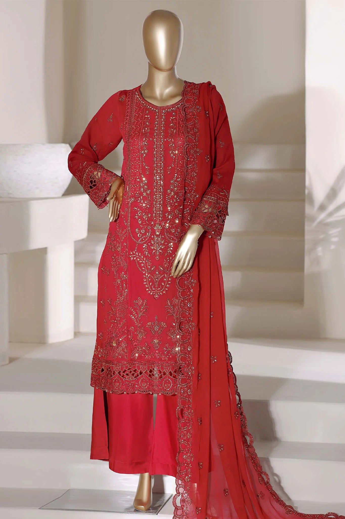 Afsanay by Sada Bahar | Stitched 3 Pc Embroidered Chiffon Collection