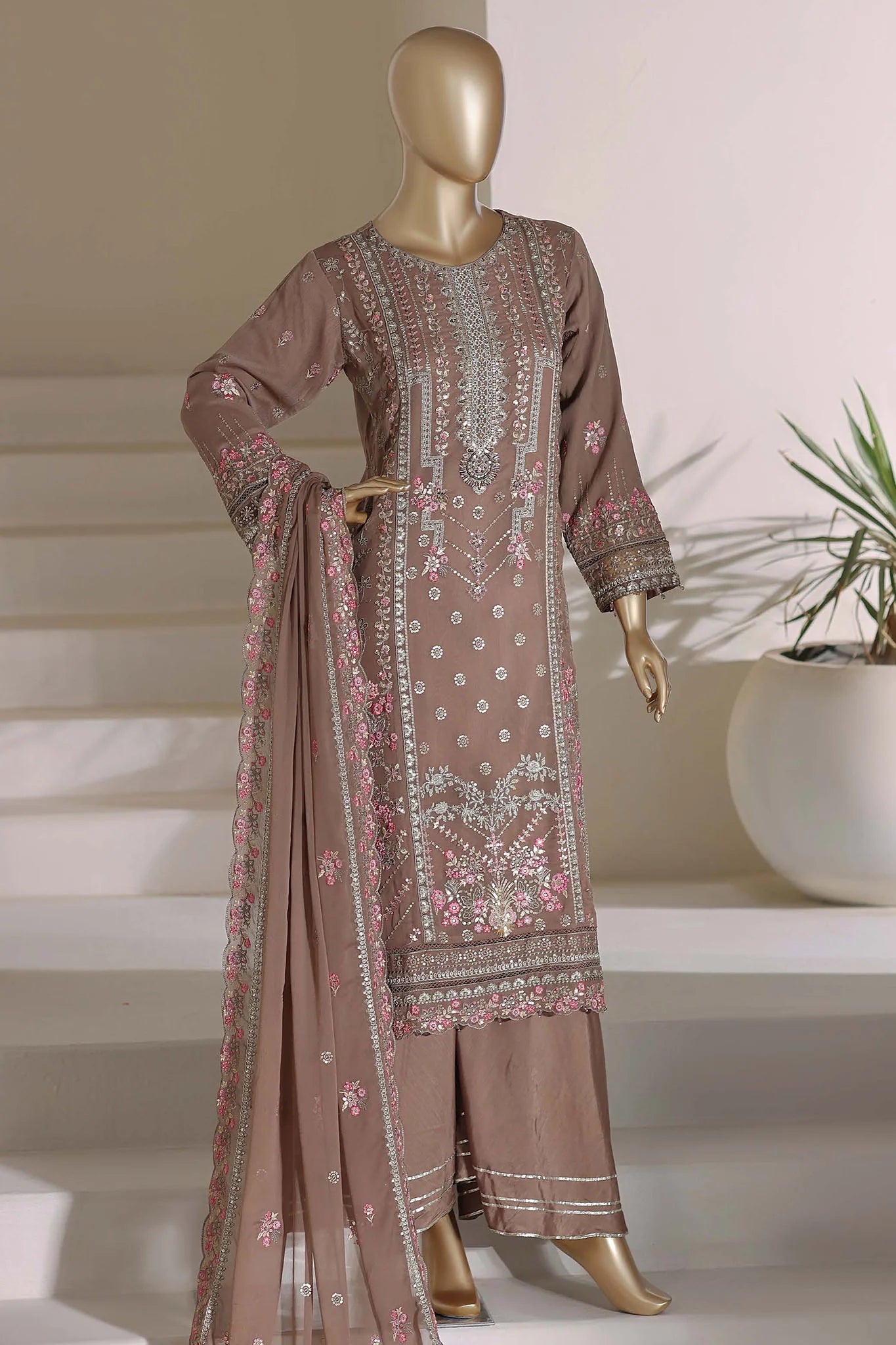Afsanay by Sada Bahar | Stitched 3 Pc Embroidered Chiffon Collection