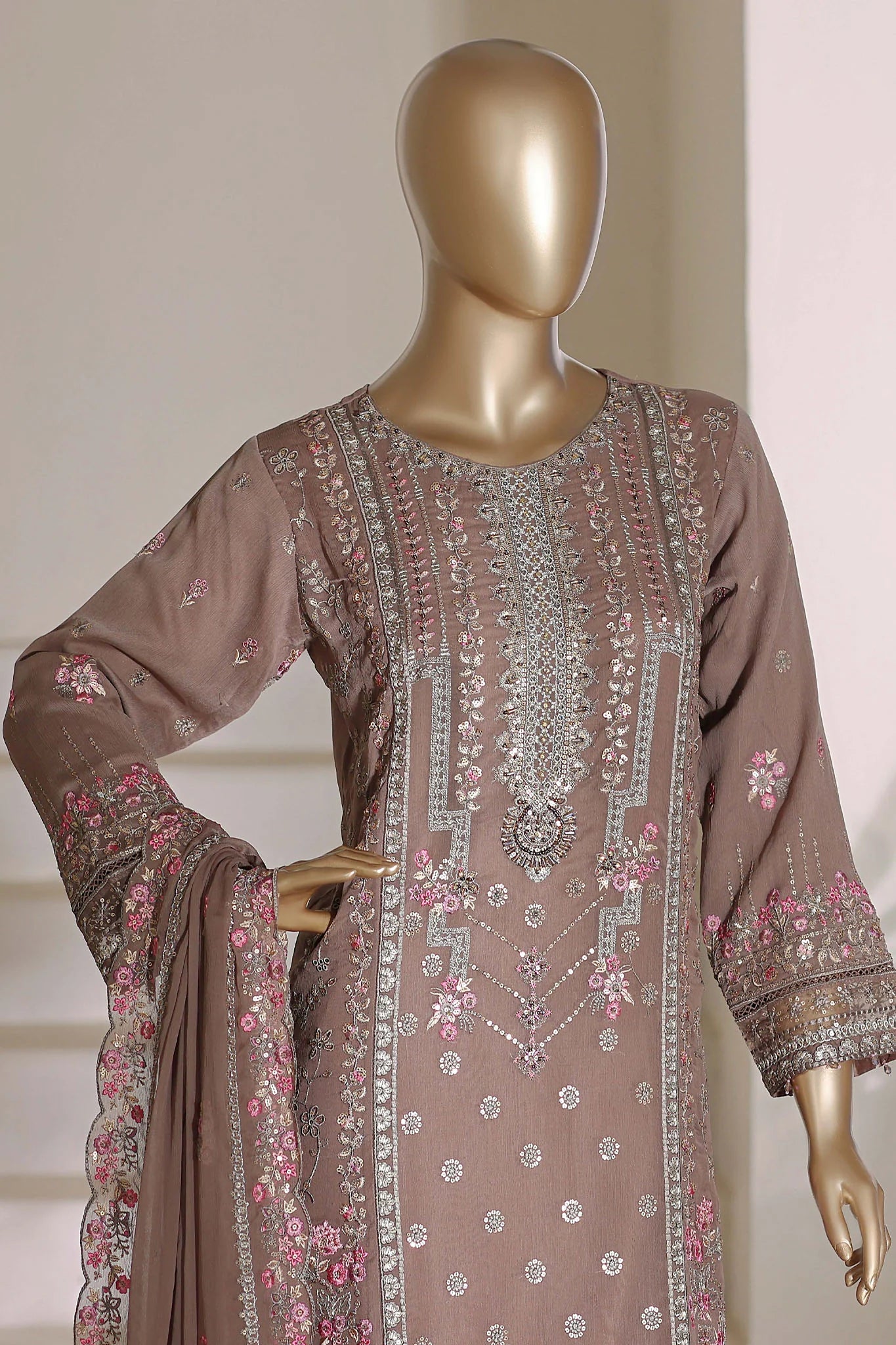 Afsanay by Sada Bahar | Stitched 3 Pc Embroidered Chiffon Collection