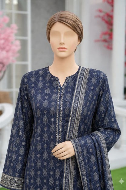 Bin Saeed | Stitched 3pc Printed Cotton Collection
