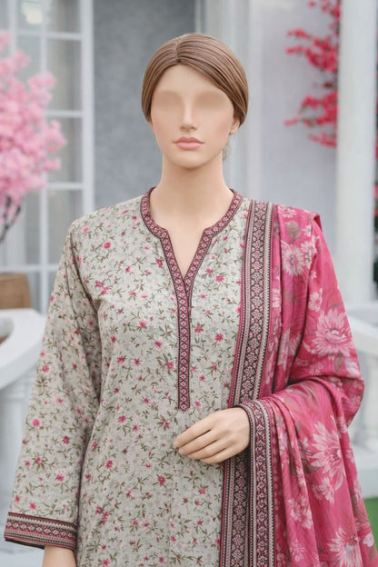 Bin Saeed | Stitched 3pc Printed Cotton Collection