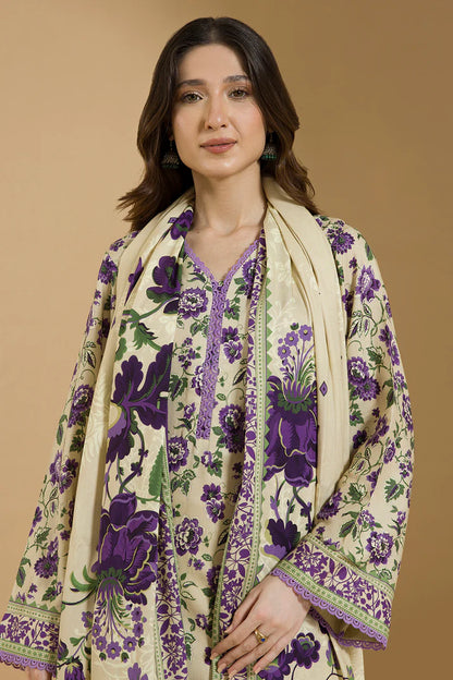 Zellbury | Unstitched 2 Pc Printed Linen Collection