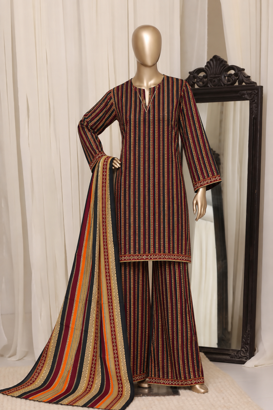 BIN SAEED | Stitch 3PC Printed Khaddar Collection – Premium Winter Collection
