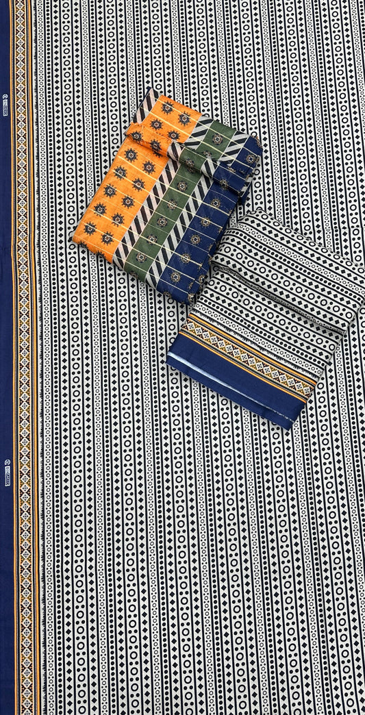 Bin Saeed | Unstitched Printed Khaddar