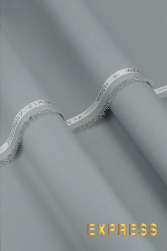 Zellbury Men’s | Unstitch Express Wash & Wear Collection – 4.25 Meter [Ash Grey]