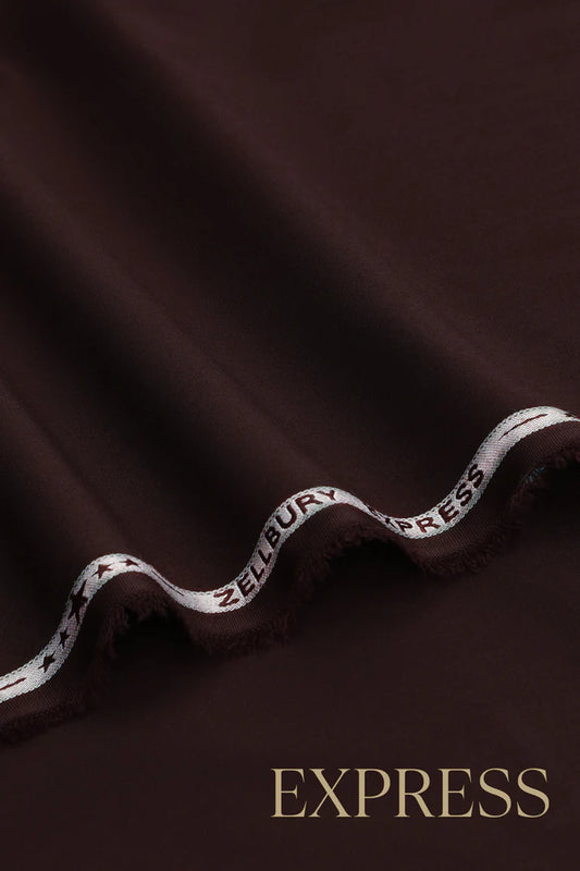 Zellbury Men’s | Unstitch Express Wash & Wear Collection – 4.25 Meter [MarooN]