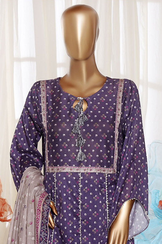 Bin Saeed | Stitch 3 Pc Printed Lawn Frock Collection