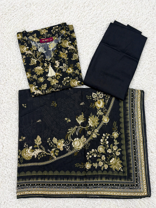 Bin Saeed | stitched 3 pc printed lawn collection