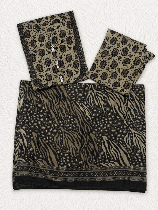 Bin Saeed | Stitch 3 Pc Printed Lawn Collection - BarerahFabrics
