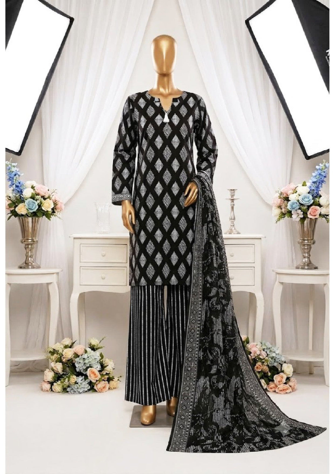 RIWAYAT | Stitched 3 Piece Printed Lawn Collection for Women