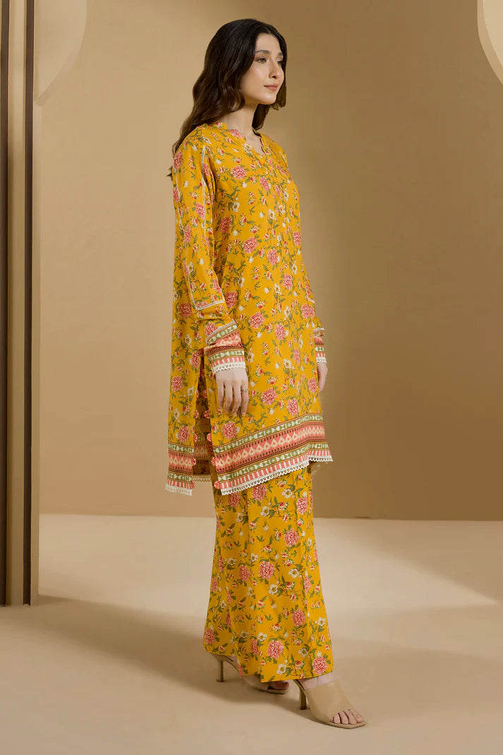 Zellbury | Unstitched 2-Piece Digital Printed Linen Collection