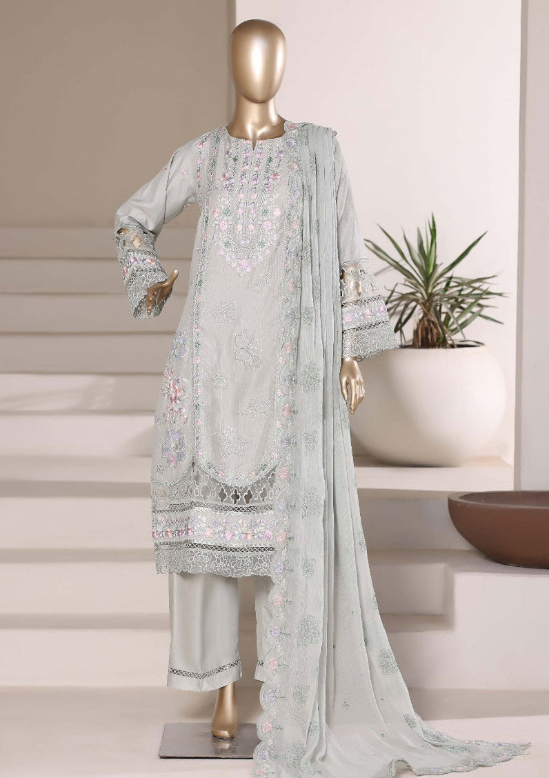 Sada Bahar | Stitch 3 Pc Luxury Embroidered Festive Lawn Collection
