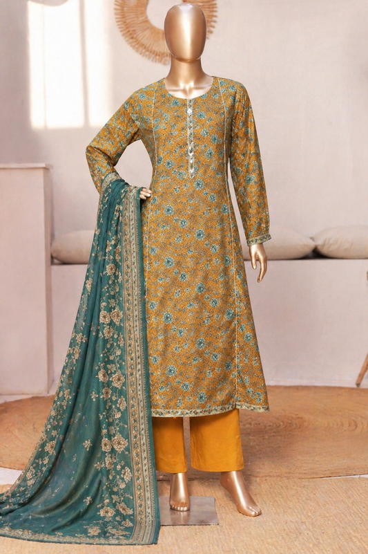 Bin Saeed | Stitch 3 Pc Printed Lawn Frock Collection