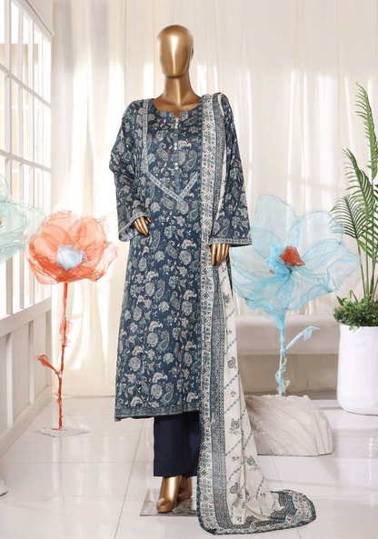 Bin Saeed | Stitch 3 Pc Printed Lawn Frock Collection
