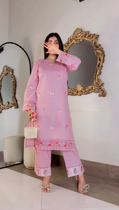 Silwalo | Stitch 2 Pc Embroidered Cotton Collection