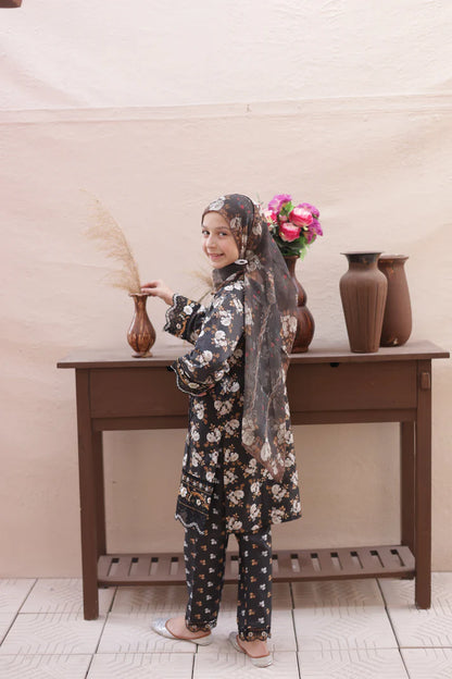 Shifa Kidz | by Suntex Fabrics Stitch 3 PC Embroidered Lawn
