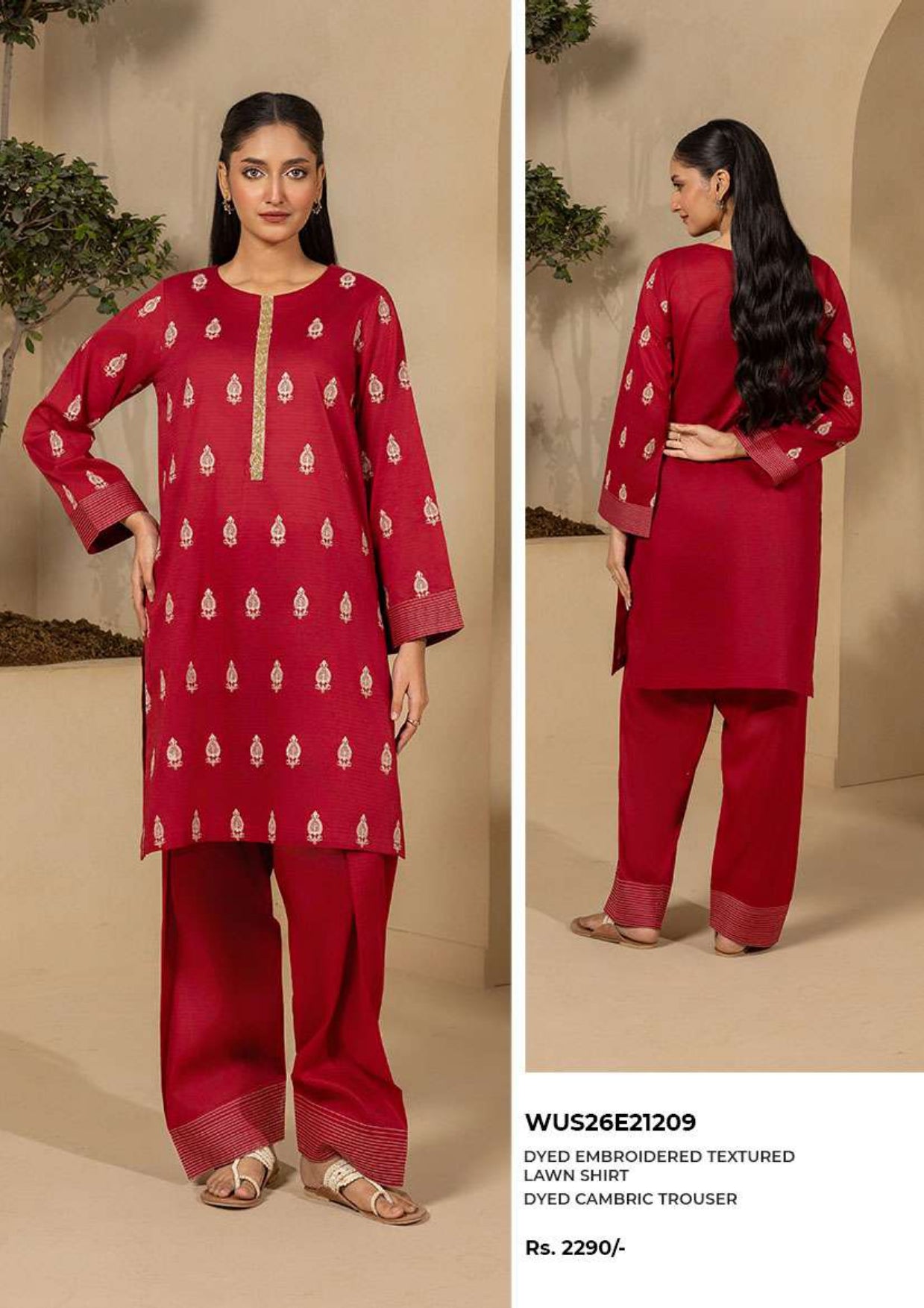 Zullbery | Unstitched Dyed Embroidered 2 Piece Lawn Collection
