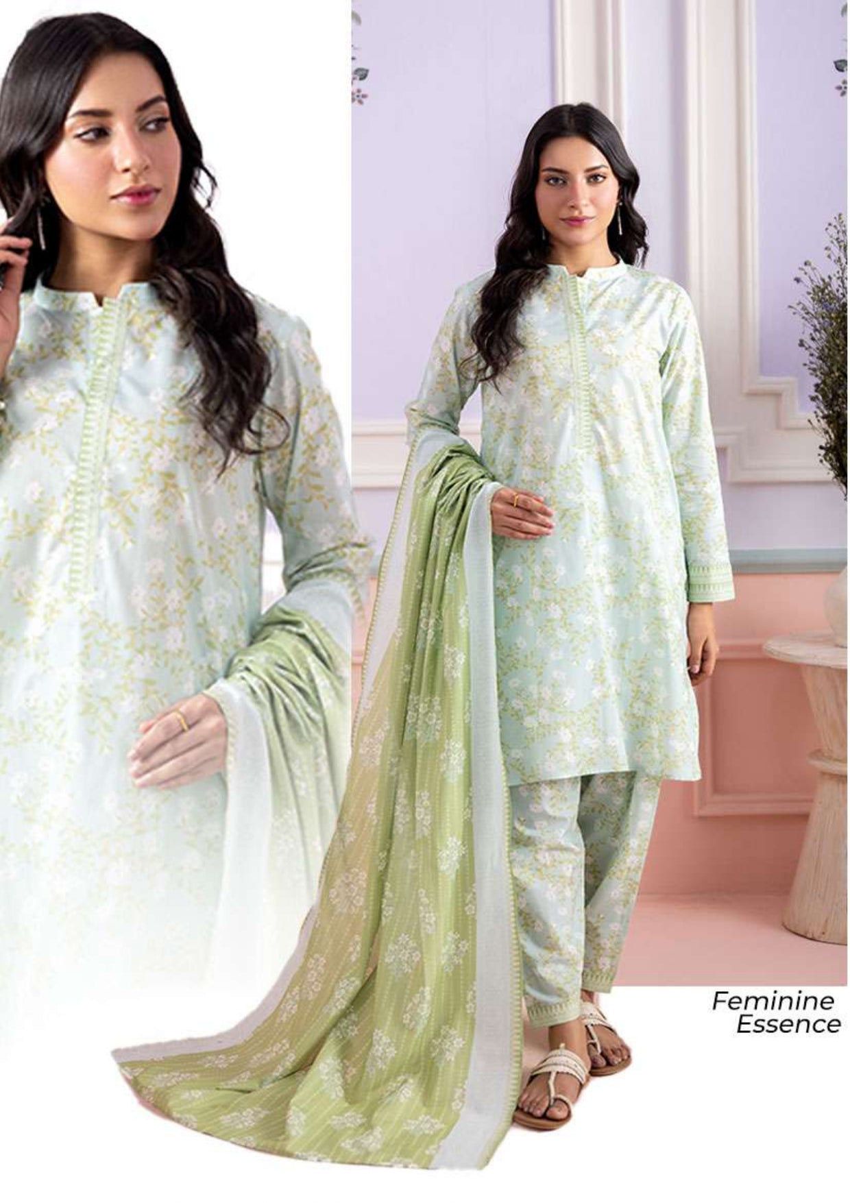 Zullbery | Unstitched Digital Printed 3 Piece Lawn Collection