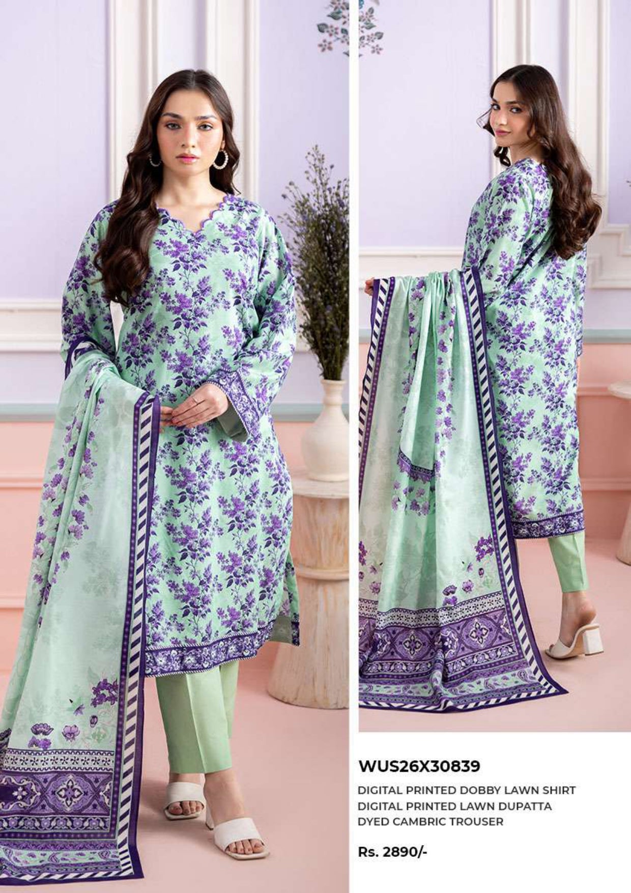 Zullbery | Unstitched Printed 3 Piece Lawn Collection