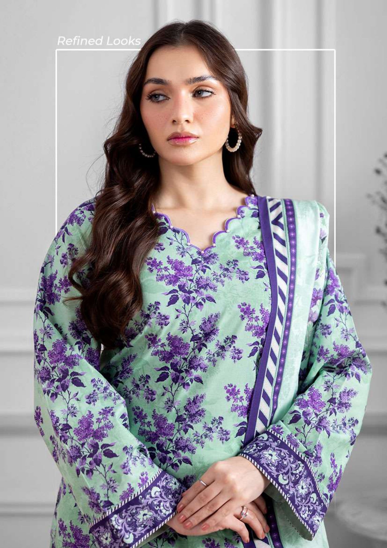 Zullbery | Unstitched Printed 3 Piece Lawn Collection