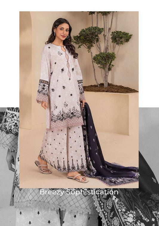 Zullbery | Unstitched Digital Printed 3 Piece Lawn Collection