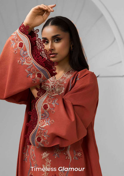 Zullbery | Unstitched Dyed Embroidered 2 Piece Lawn Collection