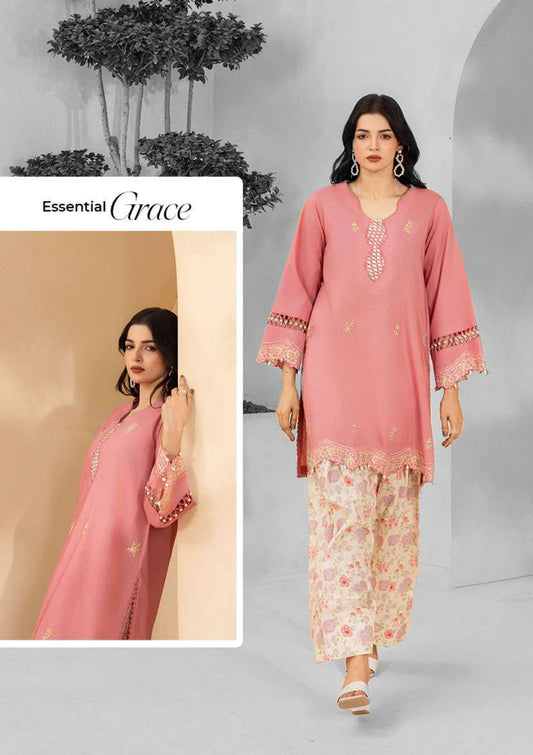 Zullbery | Unstitched Digital Printed Embroidered 2 Piece Lawn Collection
