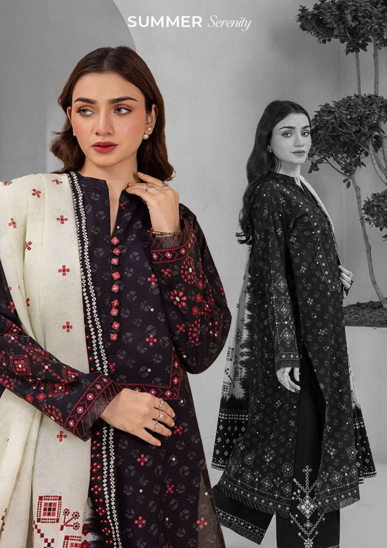 Zullbery Unstitched Digital Printed 3 Piece Lawn Collection